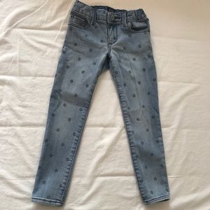 GAP girl denim stretchy super skinny